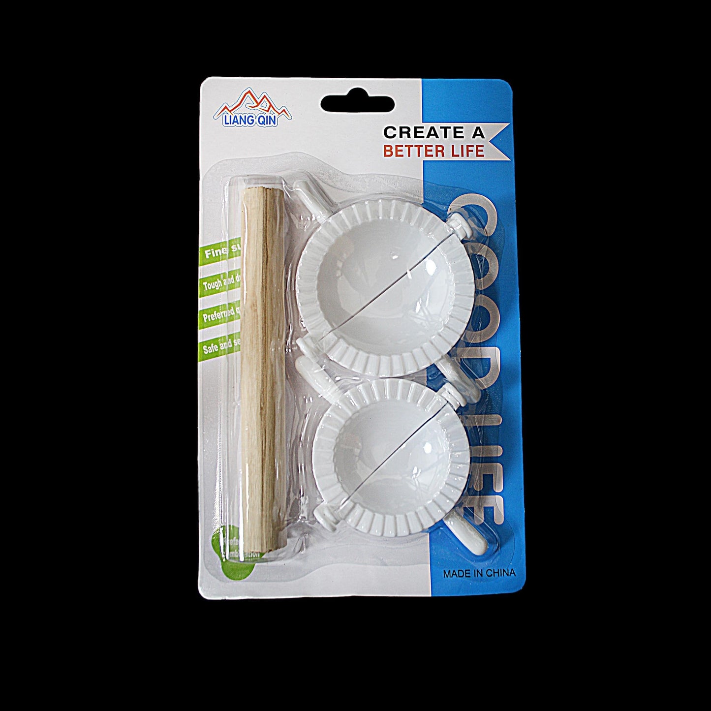 Plastic Dumpling Maker Mould Set of 3 4933 (Large Letter Rate)