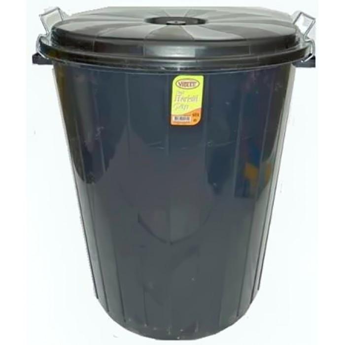 90 Litre Drum With Locked Lid Home Household Use Storage Bin K0119 / RB90