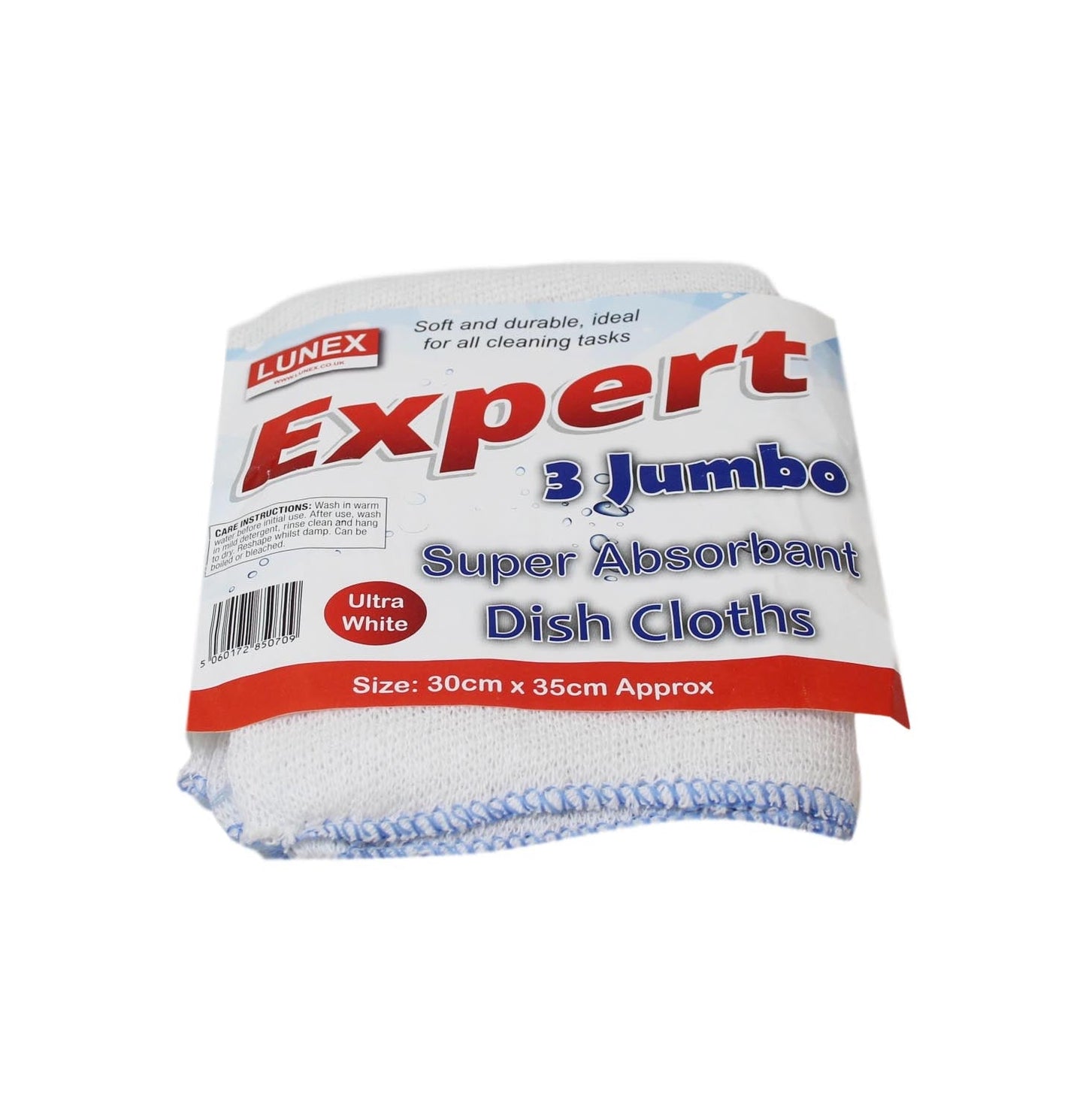 Jumbo Cleaning Dish Cloths 30 x 35cm Pack of 3 LL5070