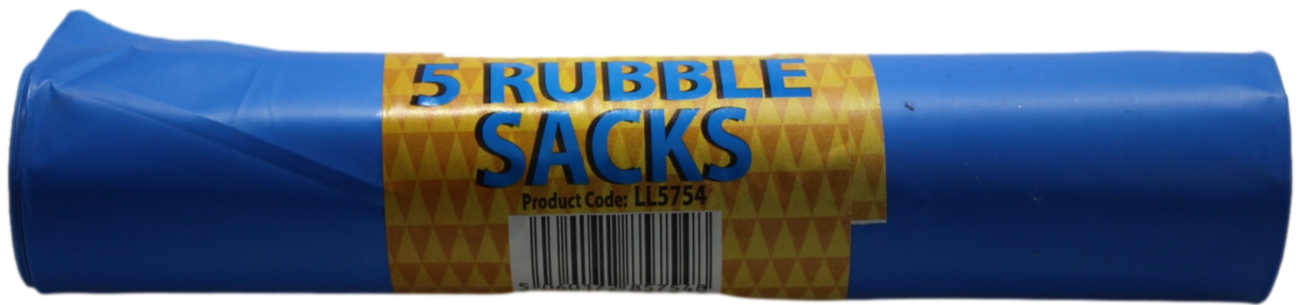 Rubble Sacks Roll of 5 50 x 75 cm LL5754