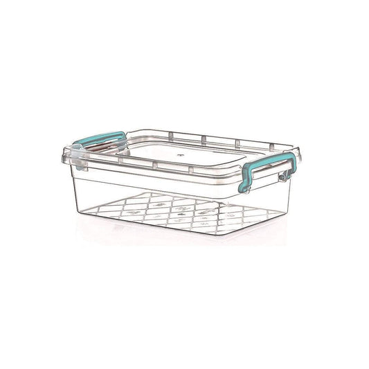 Clear Storage Container Midi Box With Handles 3.50 Litre AK245 (Parcel Rate)