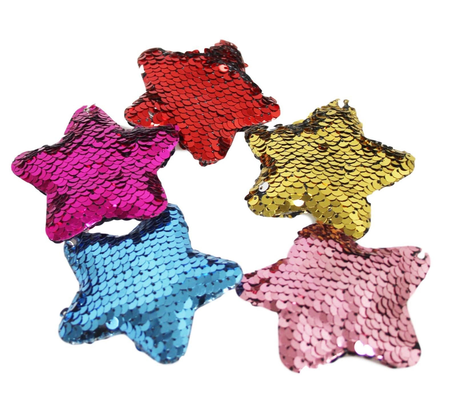 Soft Sequin Keychain 7 cm Assorted Designs and Colours 5432 (Large Letter Rate)