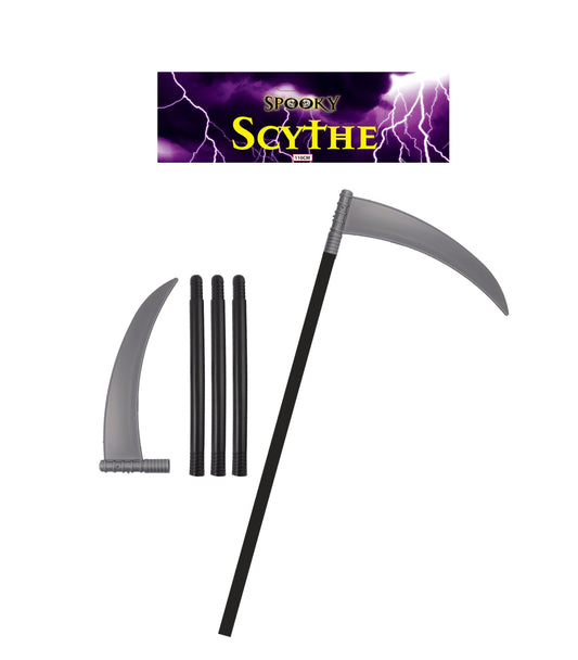 Halloween Festive Scythe Devils Toys Scary Festive Fun 4 Pack 110cm V41125