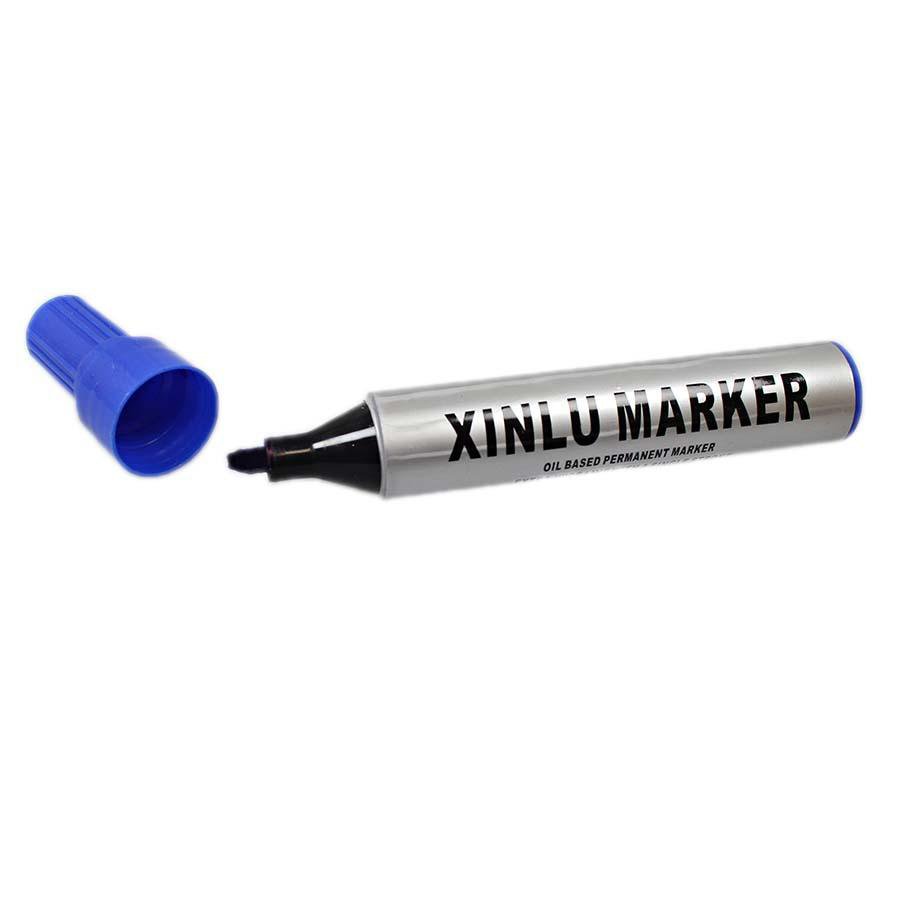 Blue Oil Based Permanent Marker Fine Point Tip 4658 (Large Letter Rate)