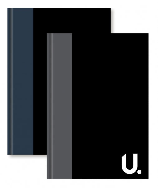 A6 Hardback Book Pack of 2 Assorted Colours P1088 (Large Letter Rate)