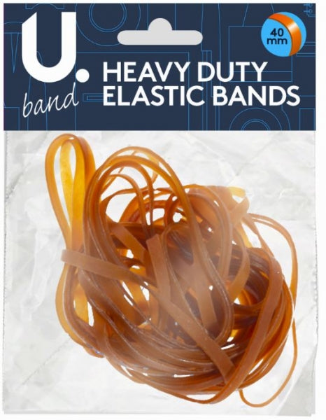 Heavy Duty Elastic Bands Pack of 30 P2304 (Large Letter Rate)
