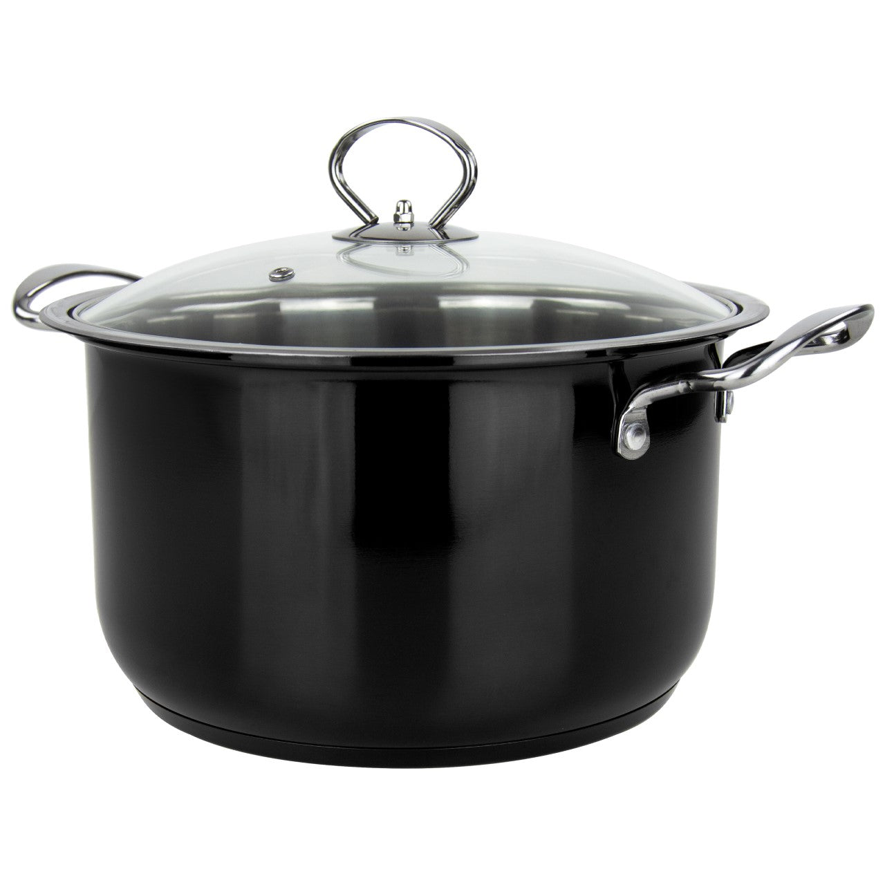 SQ Professional Gems Stainless Steel Stockpot Set of 4 Onyx 18-20-22-24cm 9579 (Big Parcel Rate)